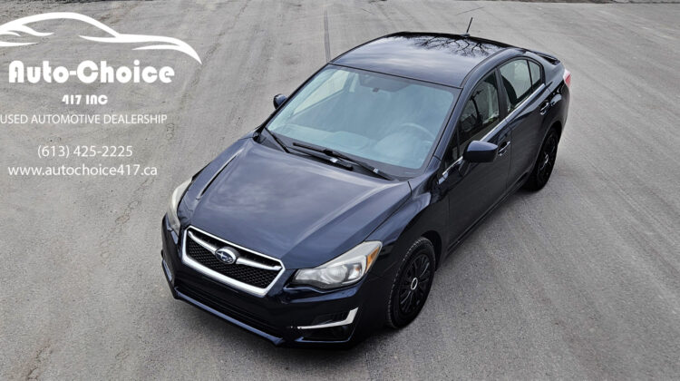 2015 Subaru Impreza 2.0i Touring Pkg/Sedan AWD