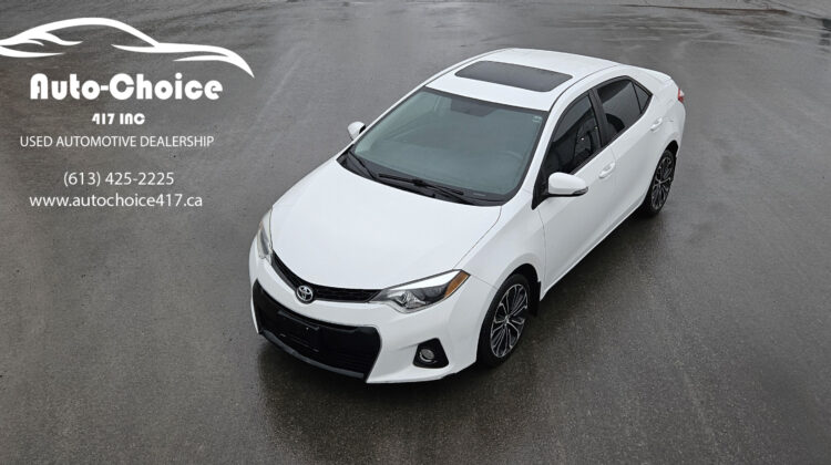 2014 Toyota Corolla S