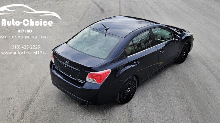 2015 Subaru Impreza 2.0i Touring Pkg/Sedan AWD