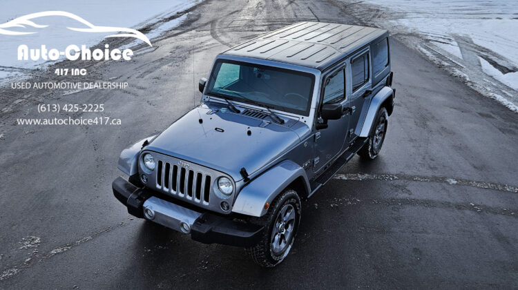 2016 Jeep Wrangler Unlimited Sahara 4WD
