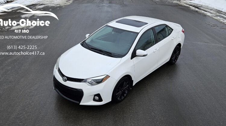 2015 Toyota Corolla S