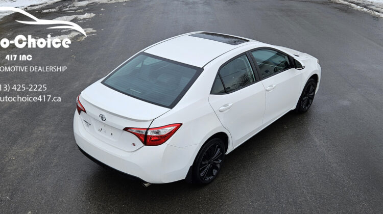 2015 Toyota Corolla S