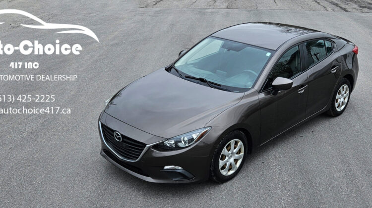 2015 Mazda 3 GX