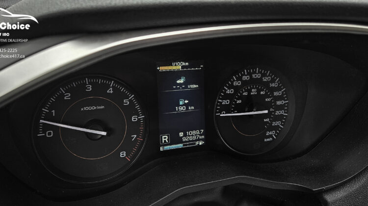 2019 Subaru Crosstrek 2.0i / Touring
