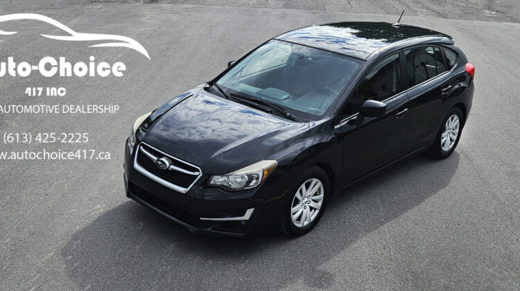 2015 Subaru Impreza 2.0i Touring AWD Hatchback