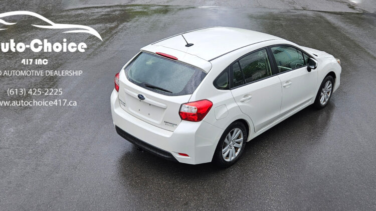 2016 Subaru Impreza 2.0i Touring AWD Hatchback