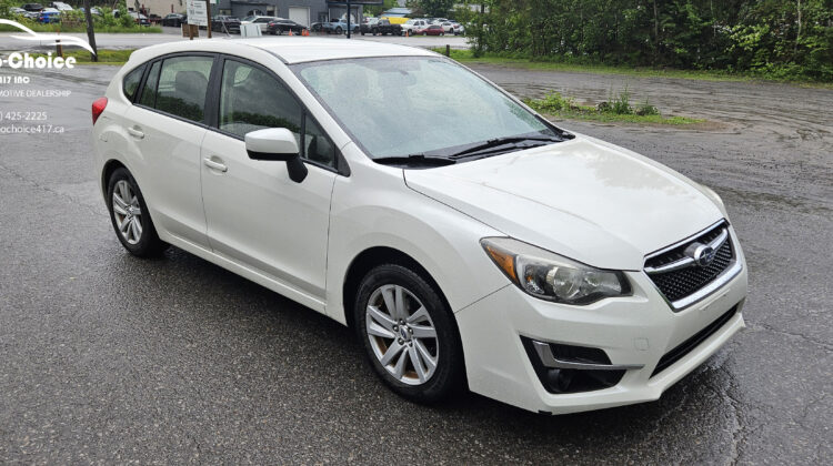 2016 Subaru Impreza 2.0i Touring AWD Hatchback