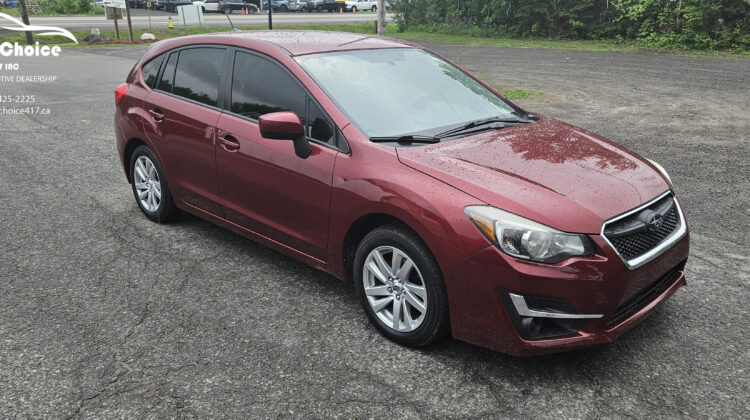 2016 Subaru Impreza 2.0i Touring  AWD Hatchback