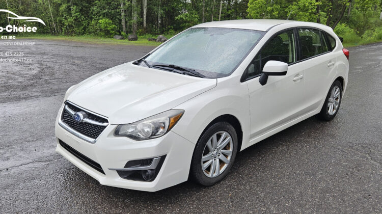 2016 Subaru Impreza 2.0i Touring AWD Hatchback