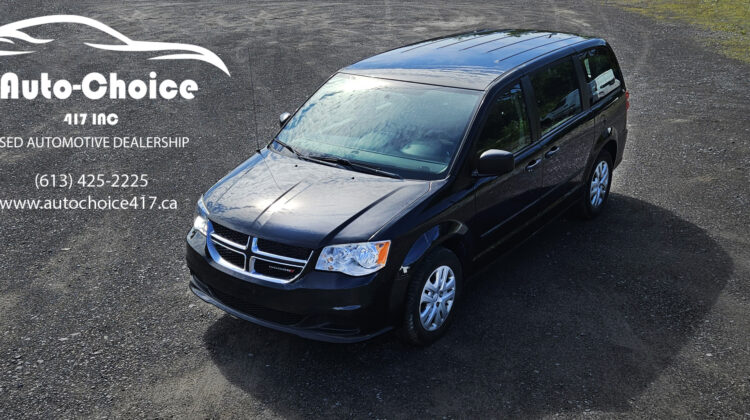 2017 Dodge Grand Caravan Value Package